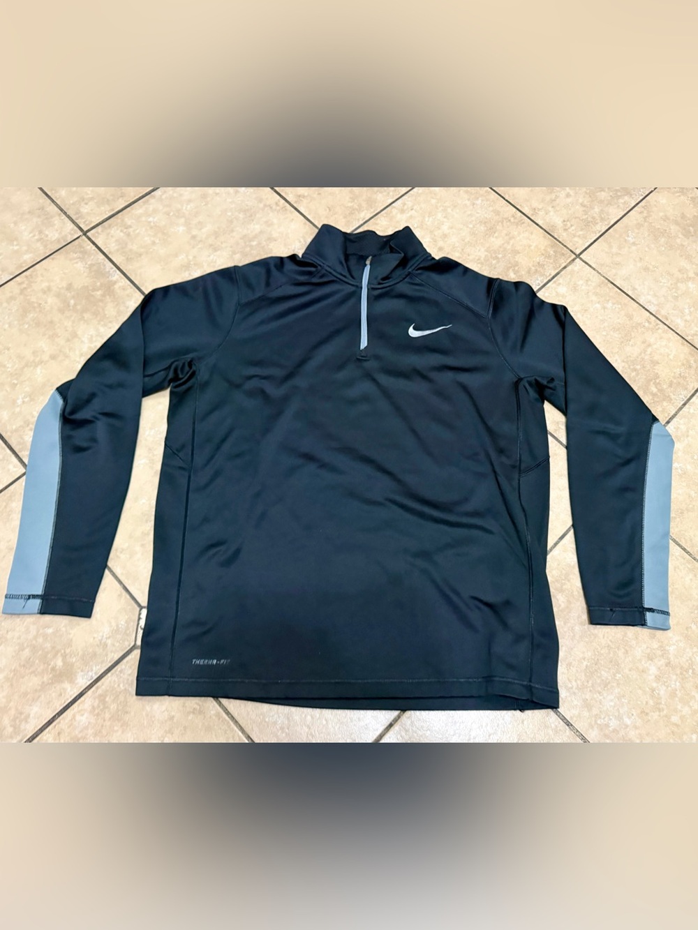 Nike Black Half-Zip Performance sweatshirt